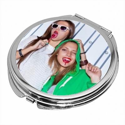 Miroir-de-poche-rond-personnalise-photo-et-texte